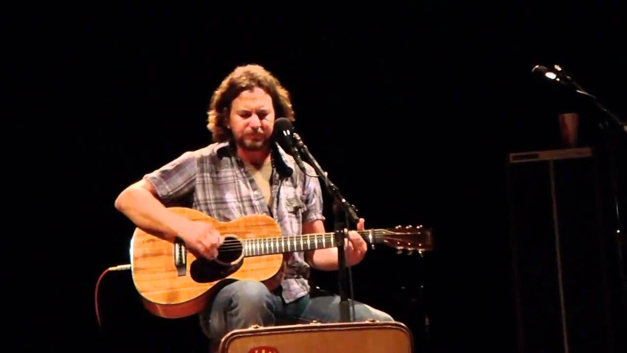 Eddie Vedder The Times They Are A Changin'