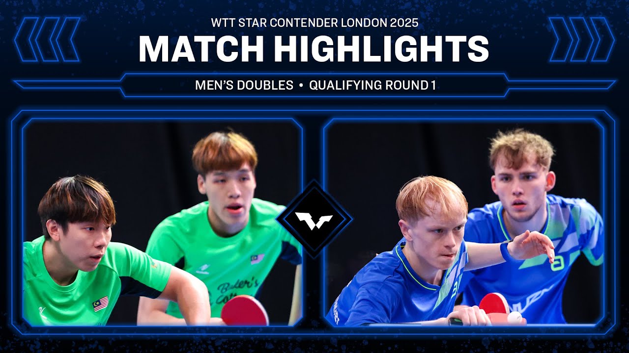 Choong/Wong vs Verdonschot/Bertelsmeier | MD QR 1 | #WTTLondon 2025