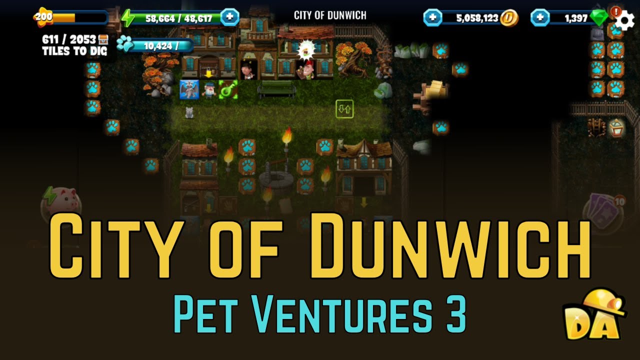 City of Dunwich - Pet Ventures 3 - Diggy's Adventure