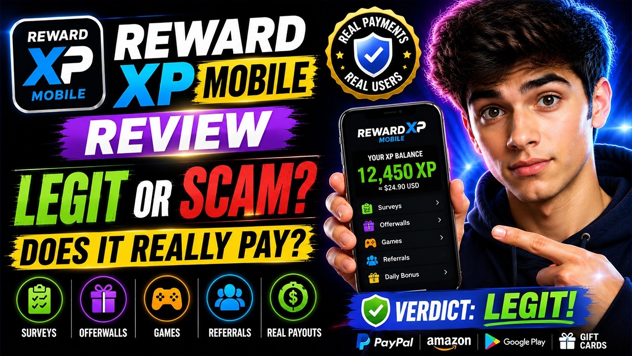 Reward XP Mobile Review: Legit Rewards Or Just Another Scam?