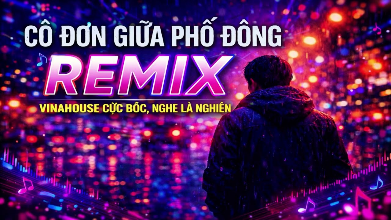 Cô Đơn Giữa Phố Đông (Vinahouse Remix) | Nhạc EDM Cực Bốc | Nghe Là Nghiện
