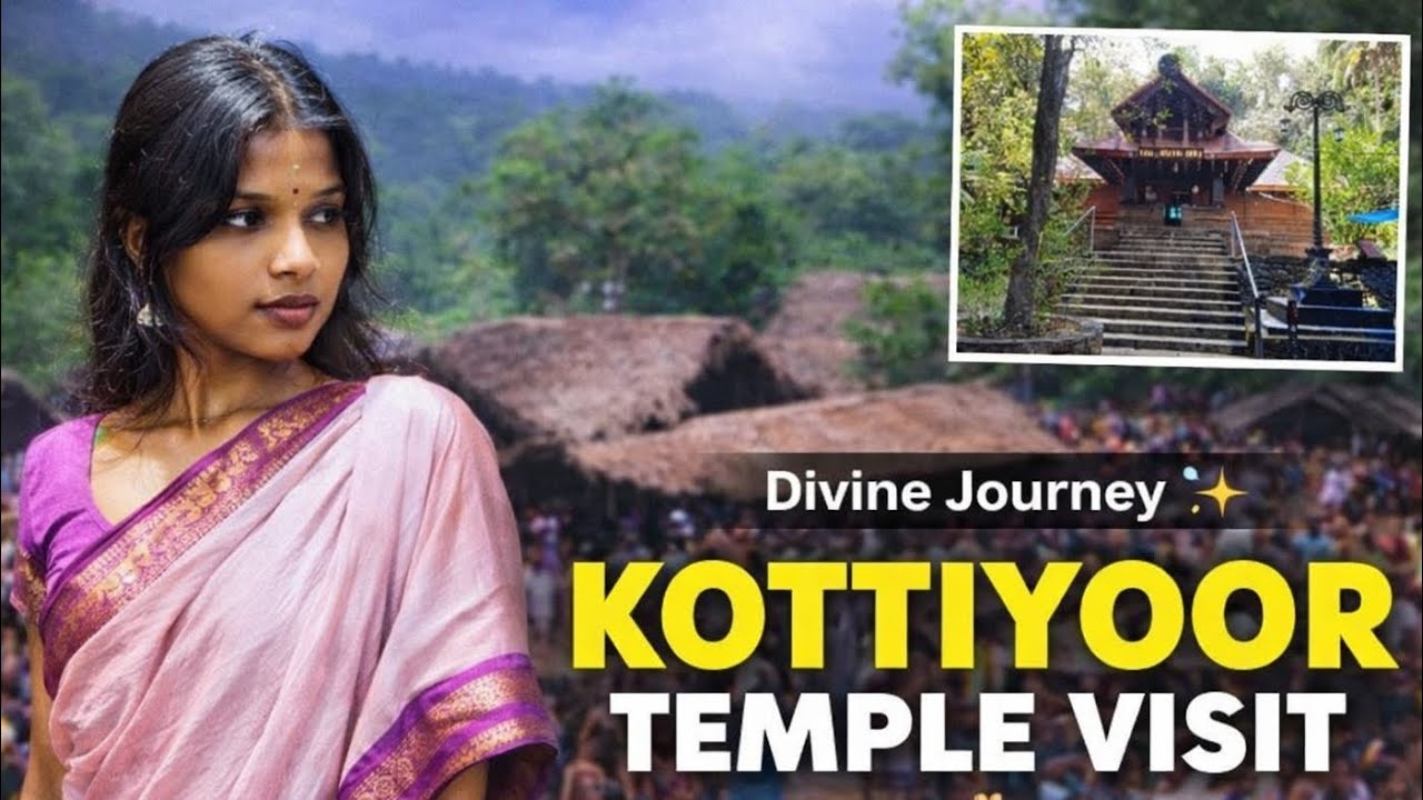 2pm to 4pm വരെ നീണ്ട സാരി ഉടുക്കൽ🥲 | kottiyoor🕉 | temple visit | kannur | ikkare kottiyoor