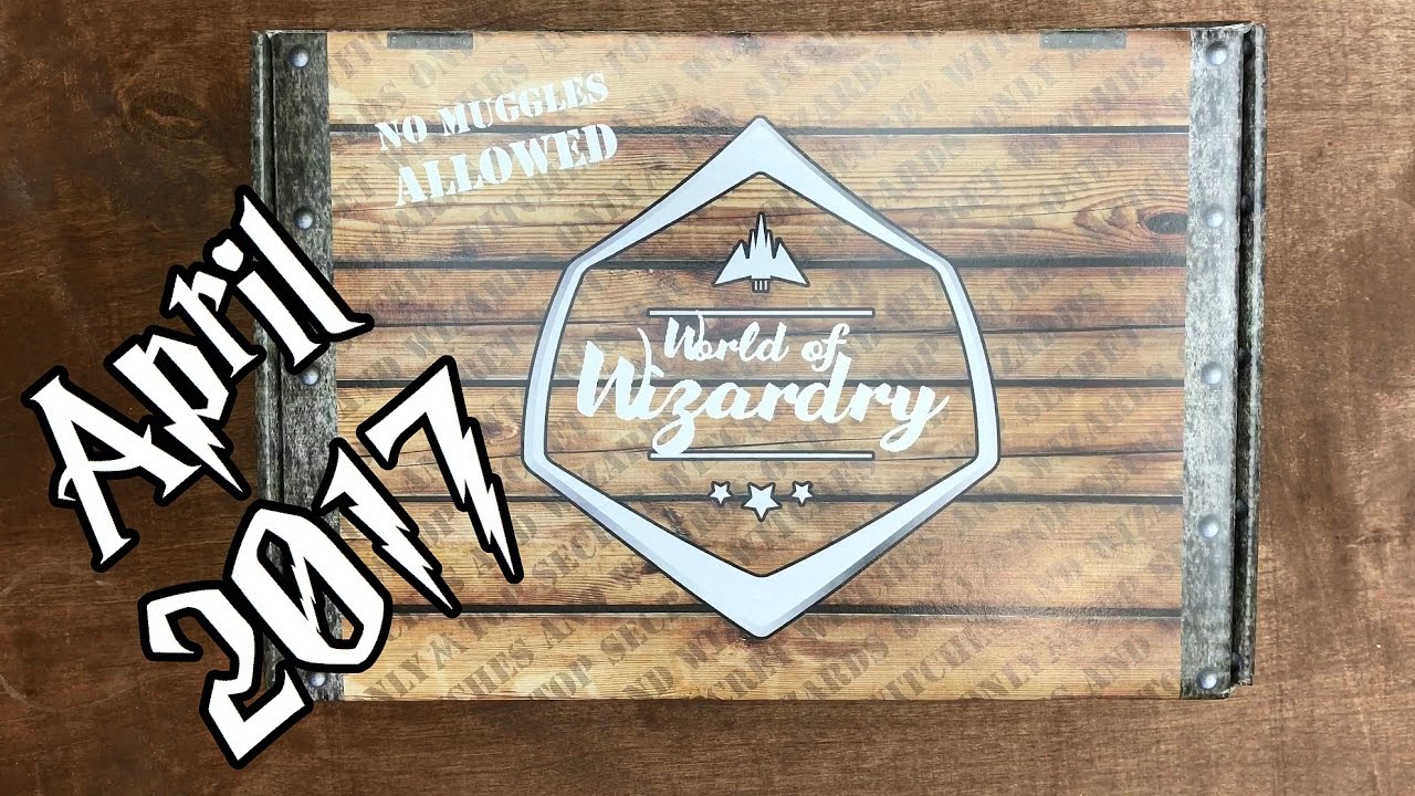 April 2017 World of Wizardry Geek Gear Unboxing