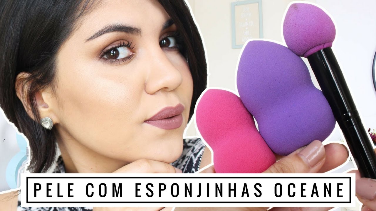 Preparação de Pele Completa com Esponjinhas Oceane