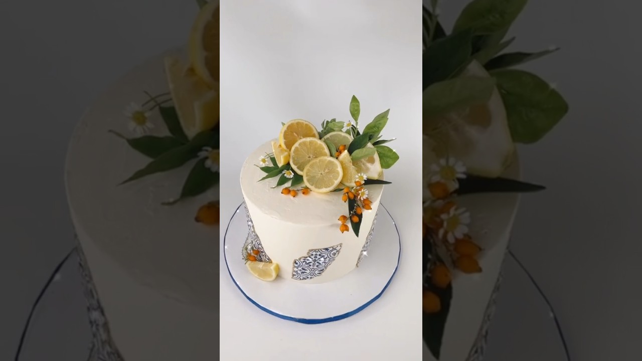 Italian tile cake #cakedecorating #cake #cakeartist
