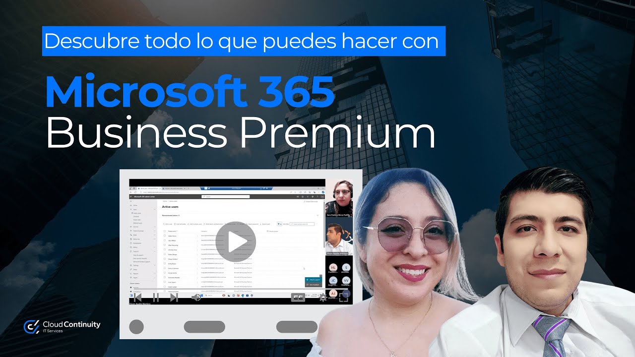 Webinar: Descubre todo lo que puedes hacer con Microsoft 365 Business Premium