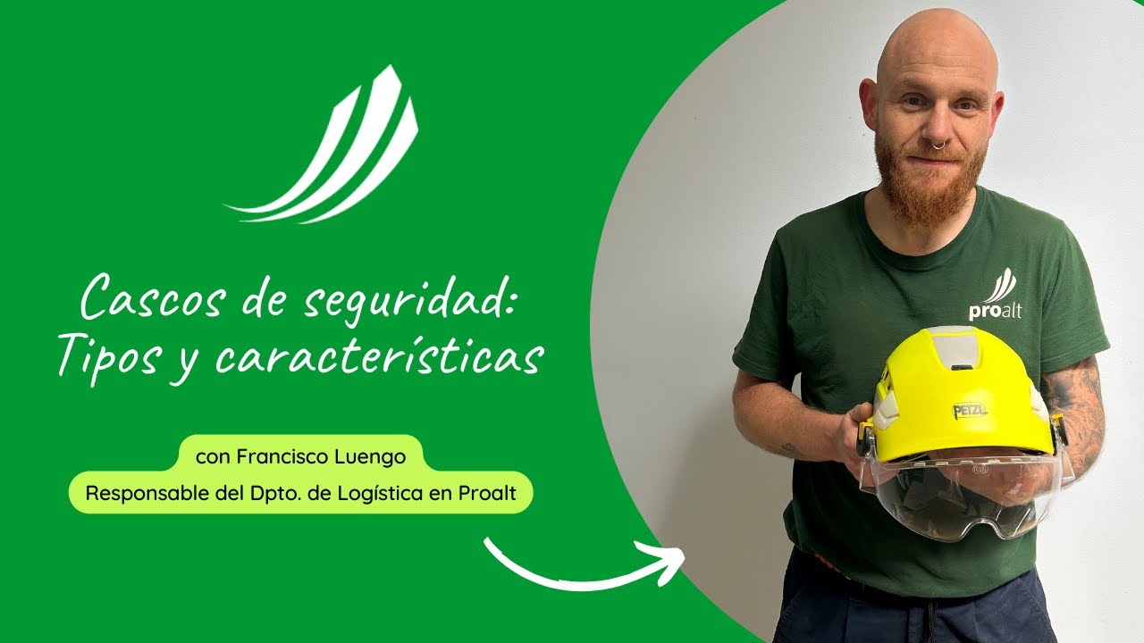 Cascos de seguridad: Tipos y características - Proalt Ingeniería
