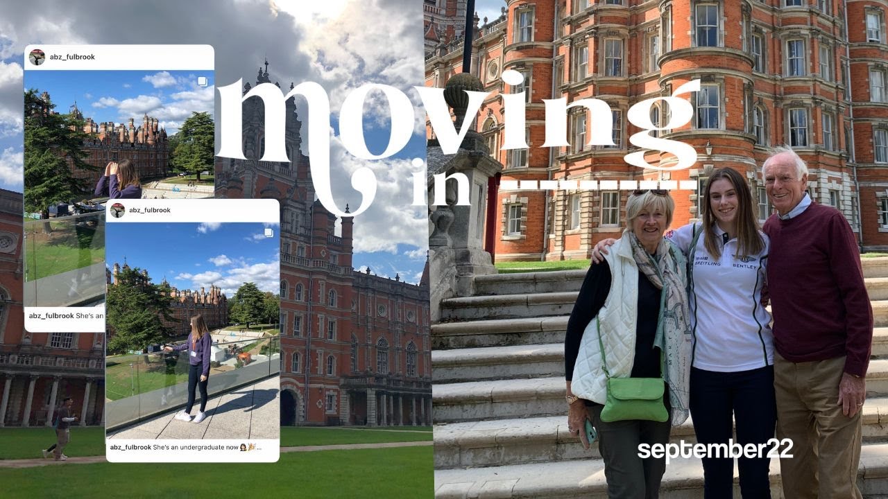 ROYAL HOLLOWAY MOVE IN VLOG | Moving In + Room Tour 🧳