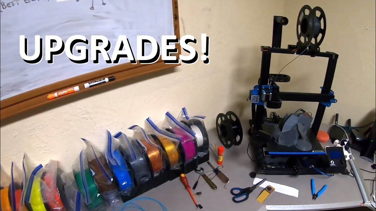Easy 3D Printer Upgrades for Beginners || Sovol SV-01
