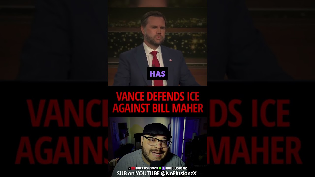 JD Vance Defends ICE Against Bill Maher's Criticism