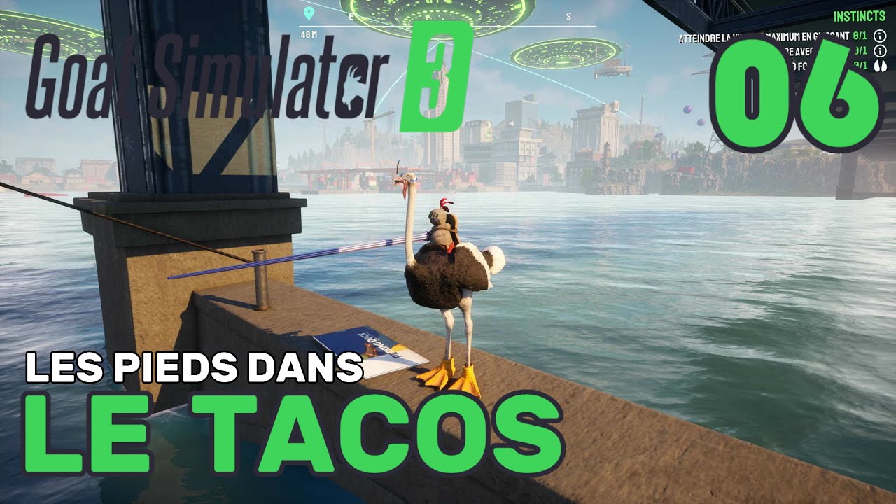 LES PIEDS DANS LE TACOS - Goat Simulator 3 | 06