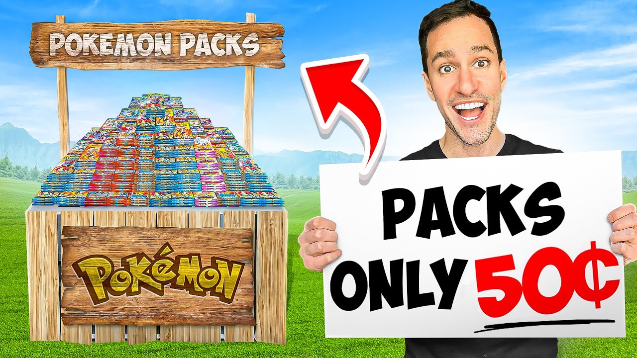 I Opened a Lemonade Stand & Sold Pokémon Cards