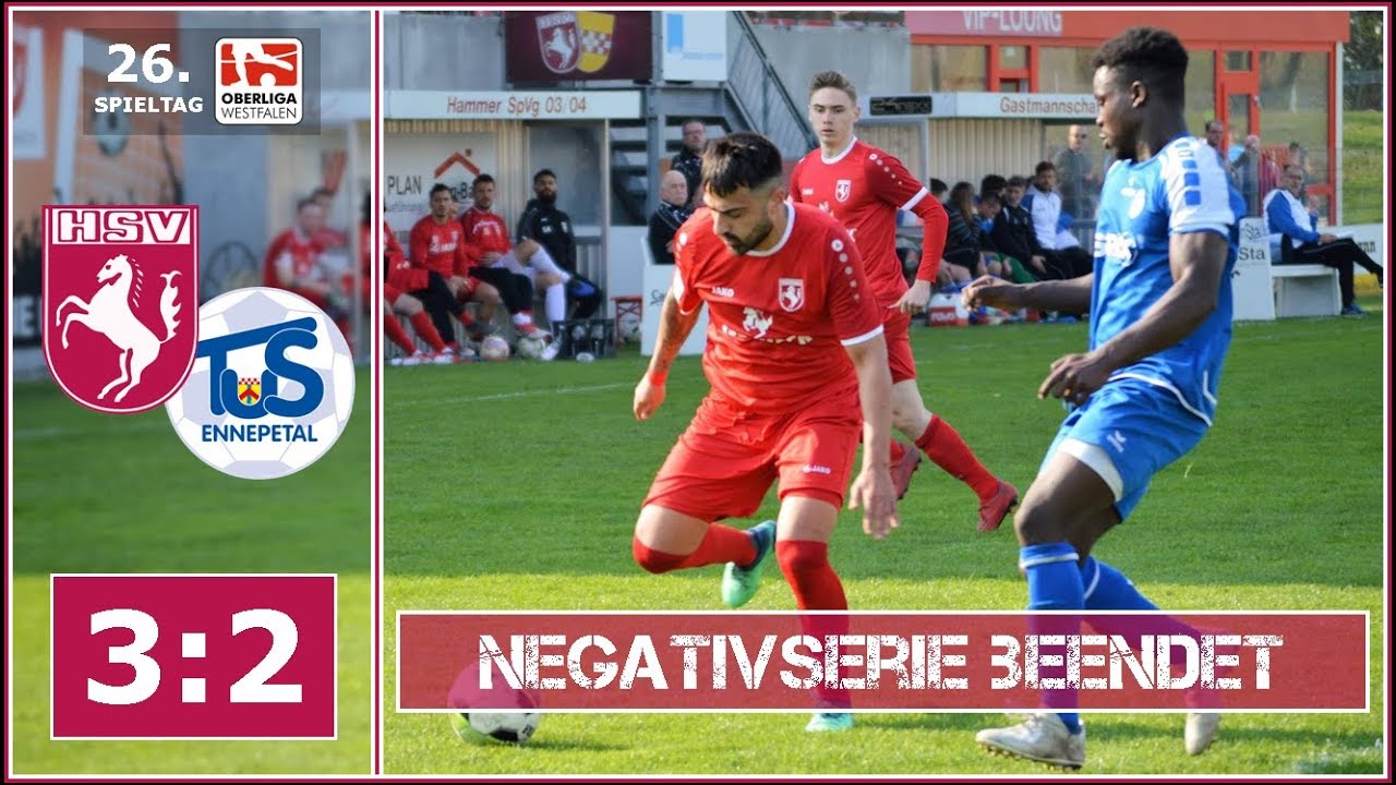 26. Spieltag 2018/19: Hammer SpVg - TuS Ennepetal 3:2 (3:1)