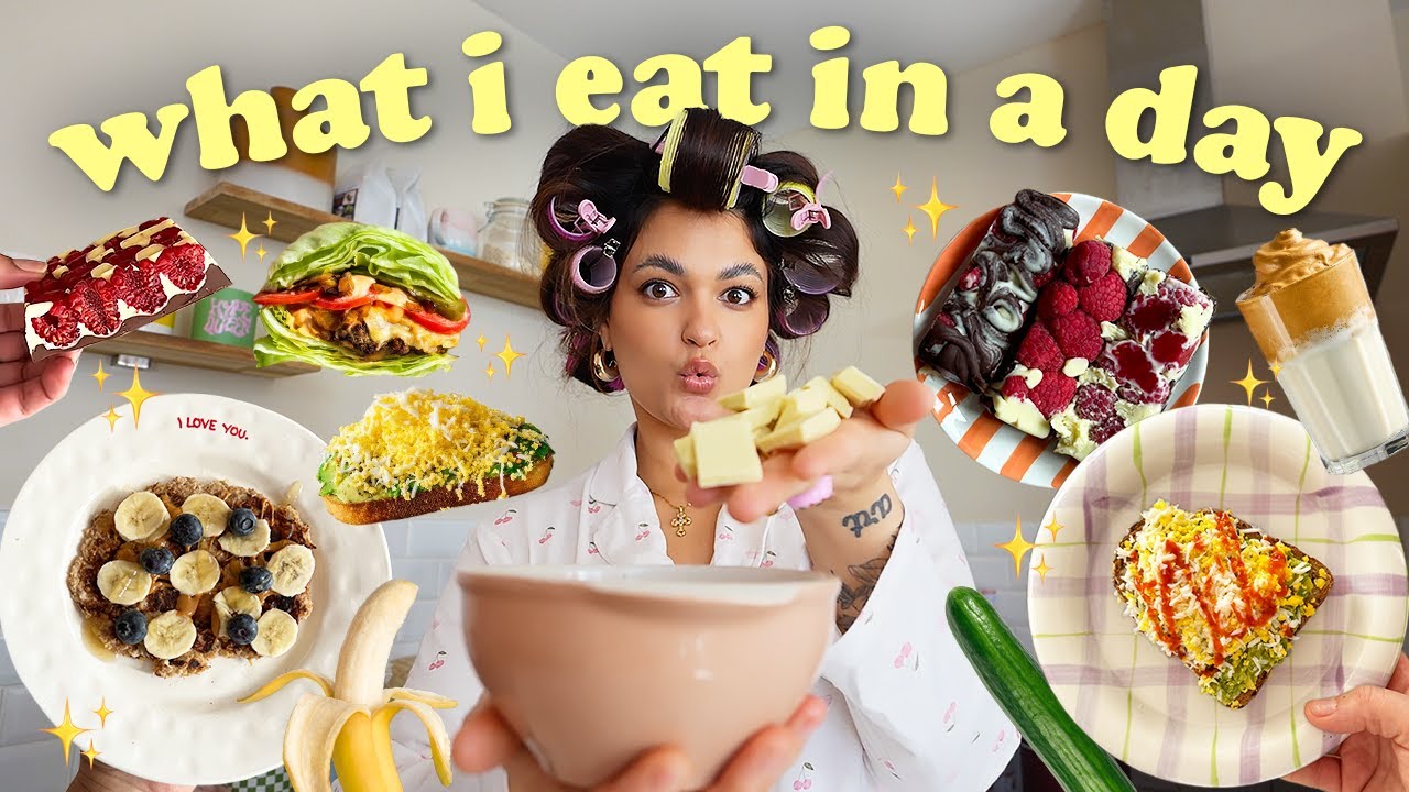 WHAT I EAT IN A DAY:  On test les trends Tiktok !