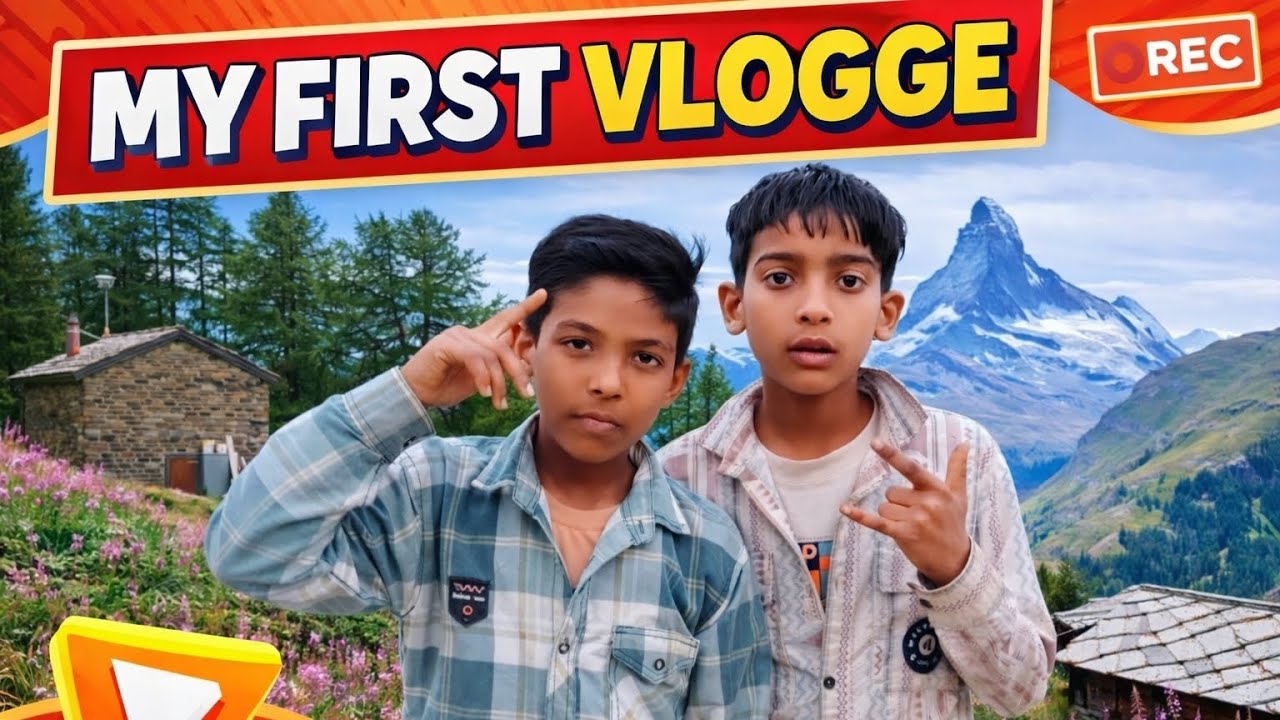 👉 बच्चों का पहला Vlog 😍 | हमारा पहला दिन कैमरे के साथ 🎥 | Family Fun Vlog