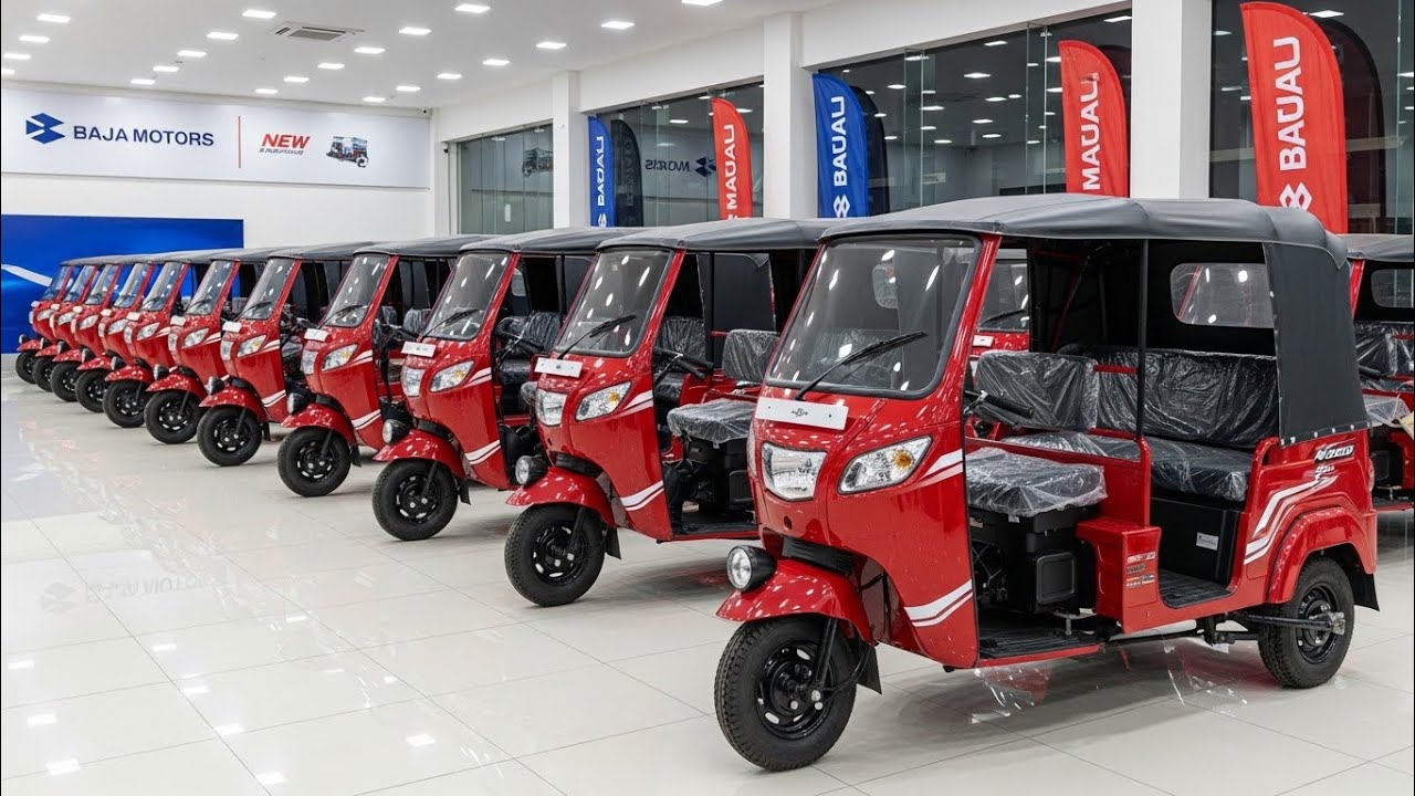 Новый электрический рикша Bajaj 2026 ⚡ Полный обзор | Цена, запас хода, характеристики | Moto Metric