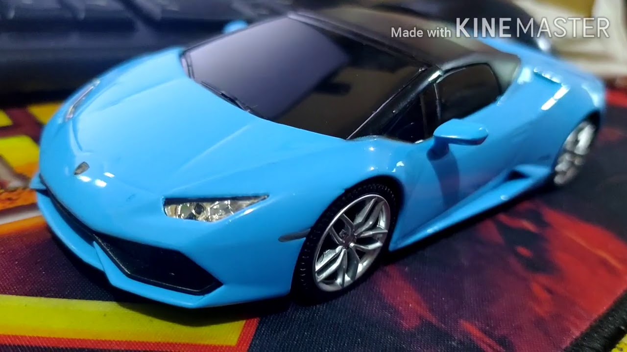LAMBORGHINI HURACAN LP610-4 SPYDER POWERED BY PETRON / unboxing toy
