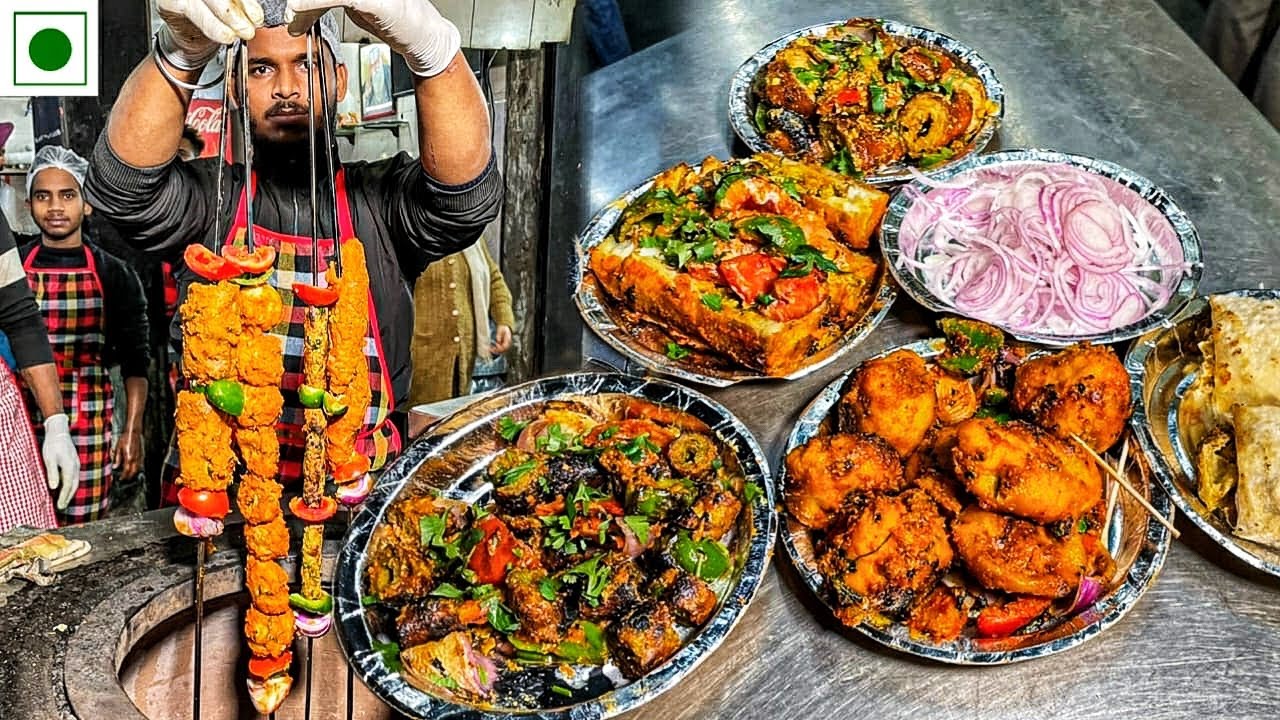 Guru Nanak Rasoi ka Stuffed Chaap, Naan, Dal नहीं खाया तो क्या खाया 👌