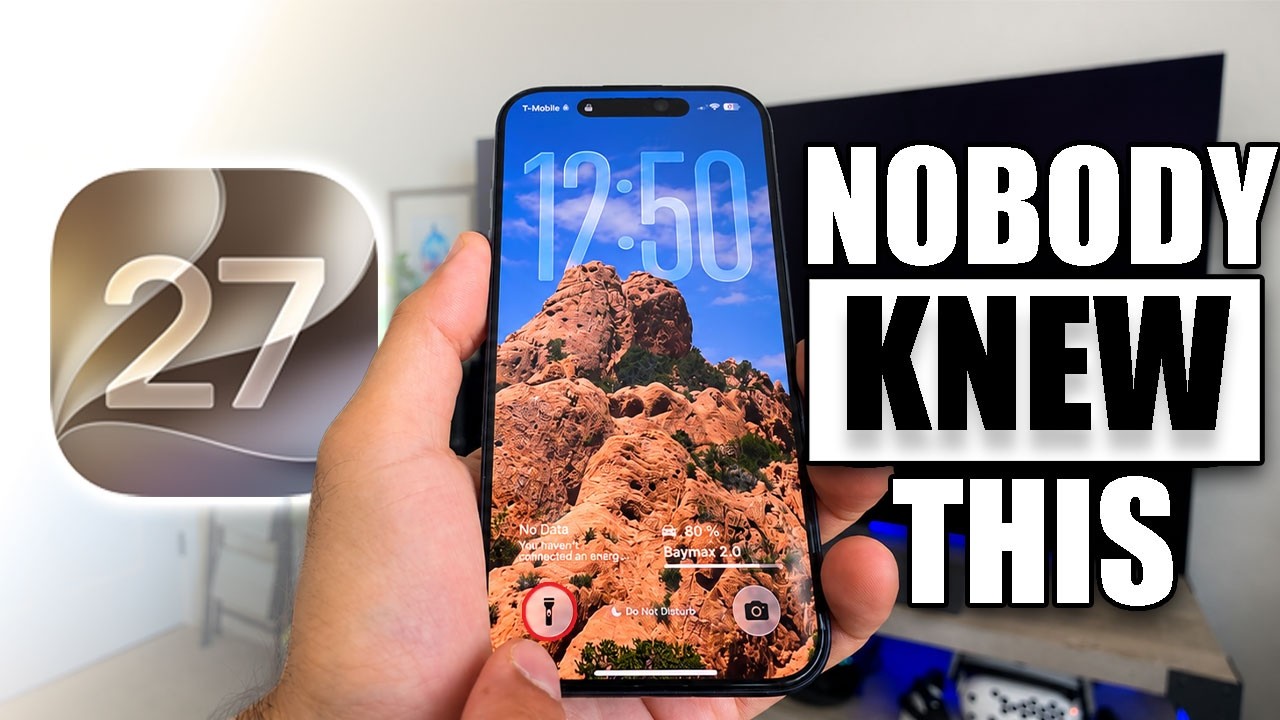 Вышла публичная бета-версия iOS 27! 40+ новых функций, о которых Apple умолчала!