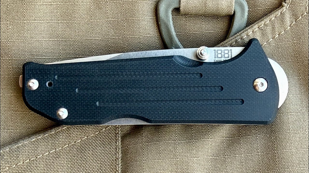 КРЕПКО СБИТЫЙ. Нож  BOURBON 1881 Knifeworks