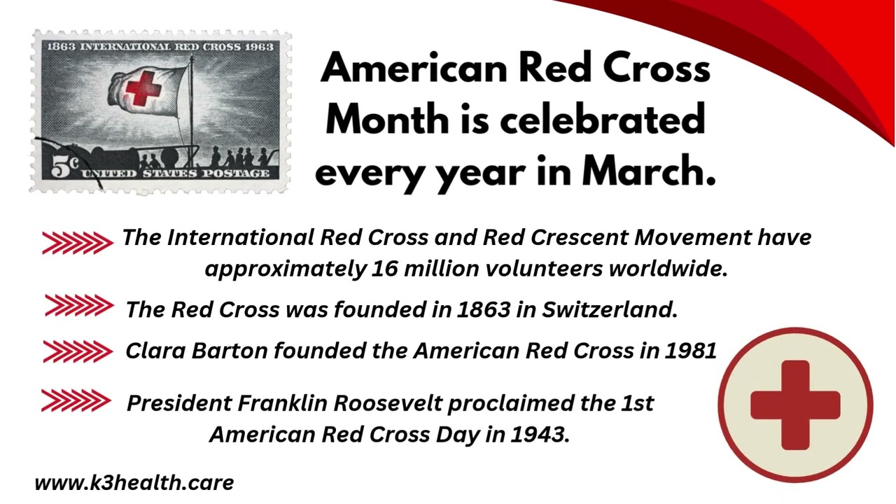 March is American Red Cross Mont