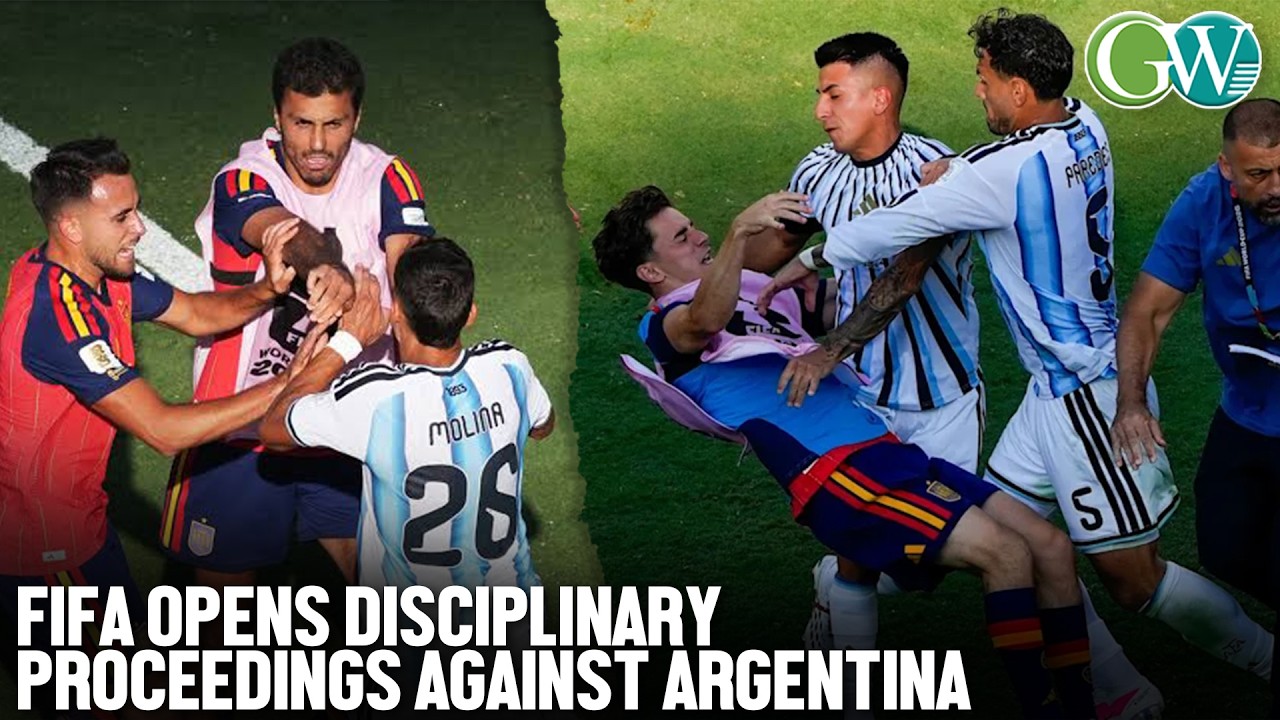 FIFA OPENS DISCIPLINARY PROCEEDINGS AGAINST ARGENTINA AFTER WORLD CUP FINAL CLASHES