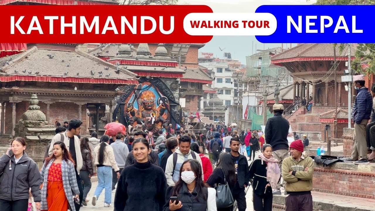 City Over 2000 Years Old: KATHMANDU 2024🇳🇵 NEPAL 2024 WALKING tour