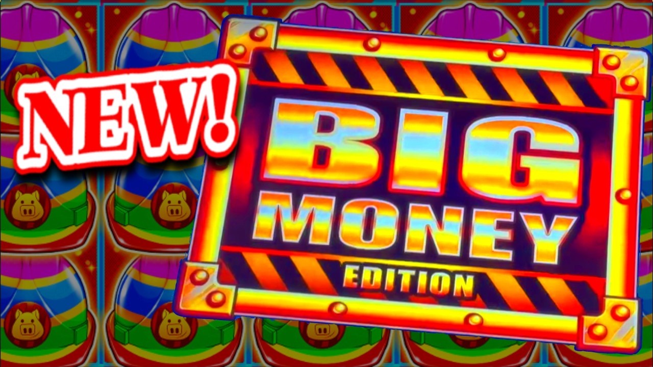 NEW HUFF N PUFF SLOT MACHINE! BIG MONEY EDITION!