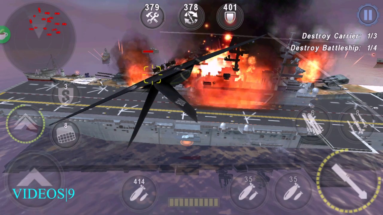 GUNSHIP BATTLE :  Fleet Attack - NIGHTHAWK