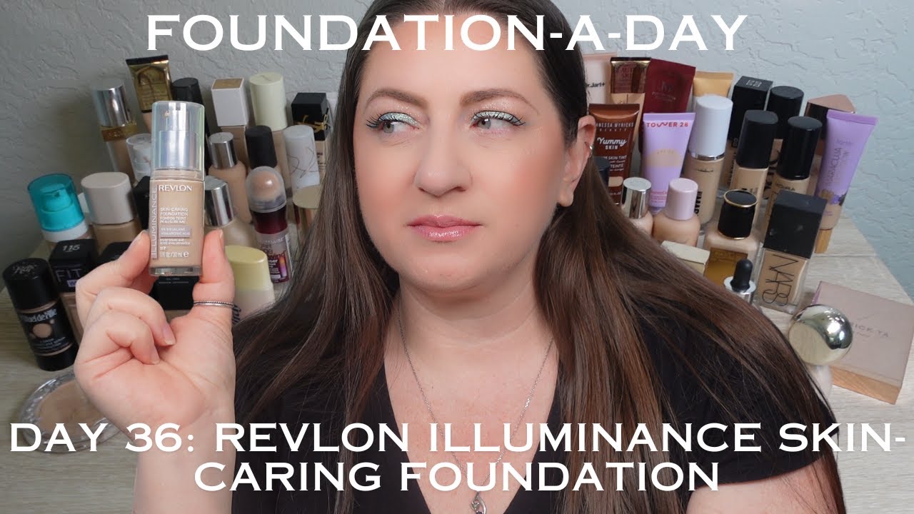 Revlon Illuminance Skin-Caring Foundation – Wear Test Oily Skin – Does it stay, or does it go?