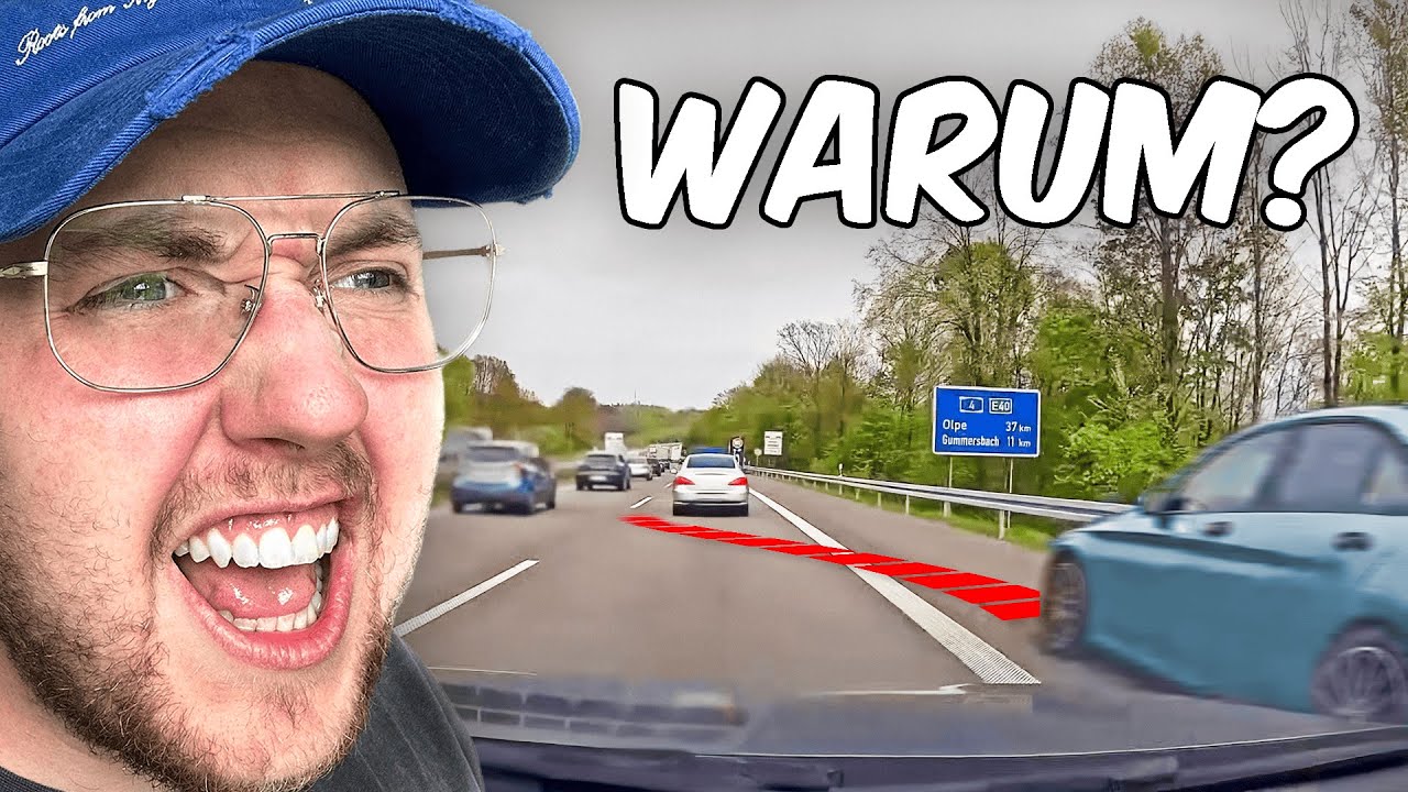 LEBENSMÜDES MANÖVER AUF DER AUTOBAHN 💀 | German Dashcam Reaktion