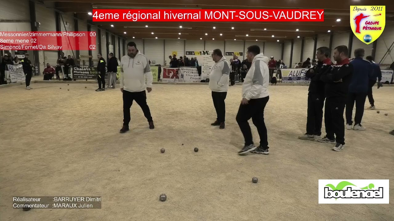 4eme régional Mont Sous Vaudrey  8eme Messonnier vs Da Silva