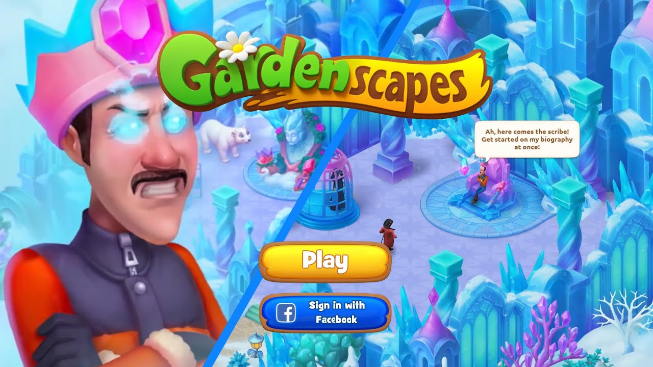AUSTIN the SNOW KING - Gardenscapes New Acres - SNOW QUEEN EXPEDITION (2/2)