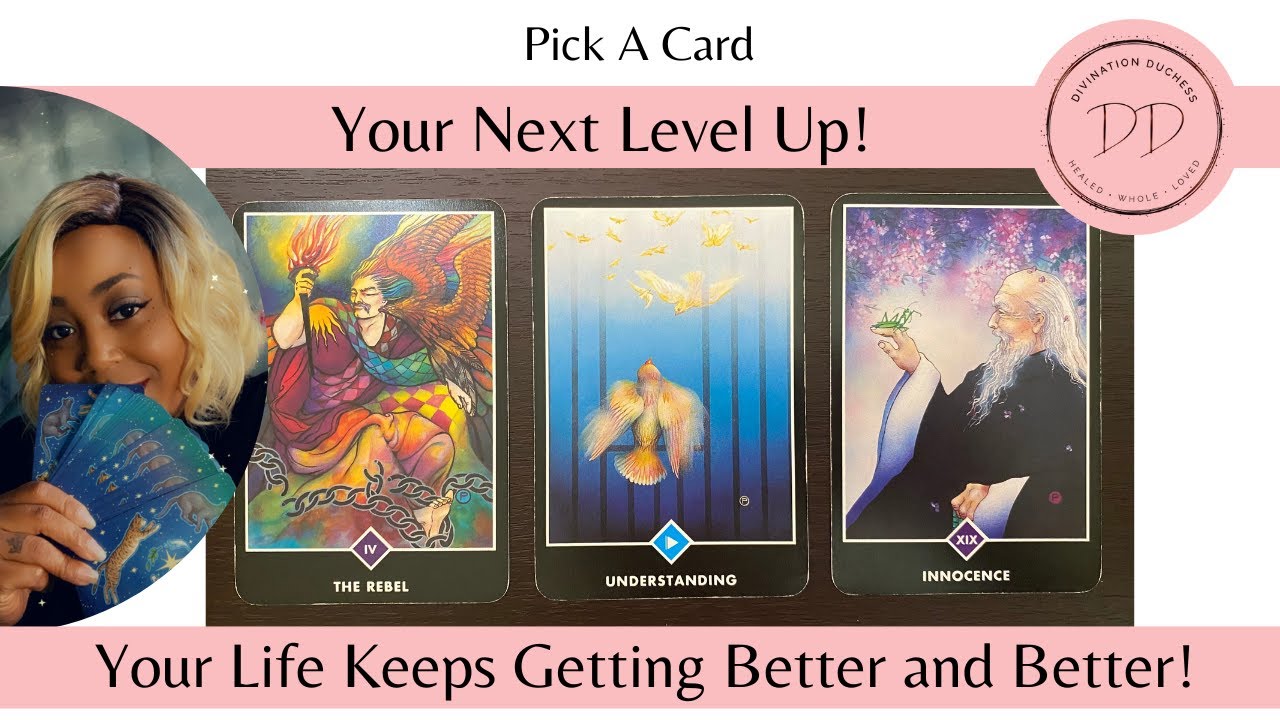 Your Next Level Up 😉💪🏽🍾- Pick A Card Reading