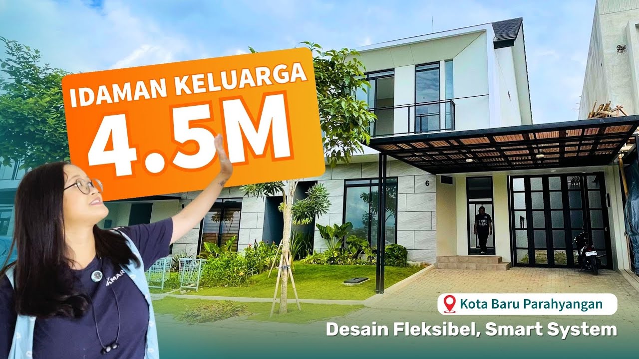 Kota Baru Parahyangan, 4.5M rumah Baru view danau