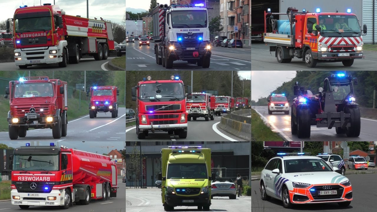 [BEST OFF 2025] Brandweer, Ambulances, MUG en Politie met spoed in België!