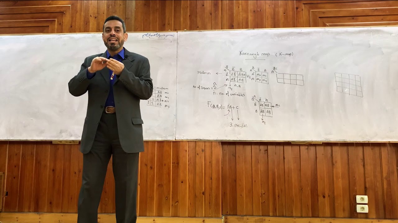 (Lecture 9: in Arabic): Introduction of Karnaugh Map (K-Map)