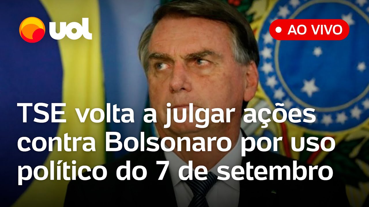 🔴 Julgamento de Bolsonaro ao vivo: TSE forma maioria para tornar Bolsonaro inelegível pela 2ª vez