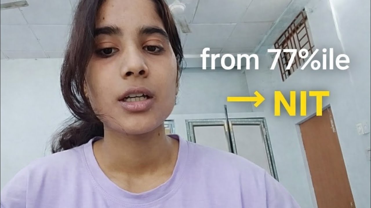 My honest experience from 77%ile to nit - hard to believe!!#jee #important #jeemains2026 #exam 