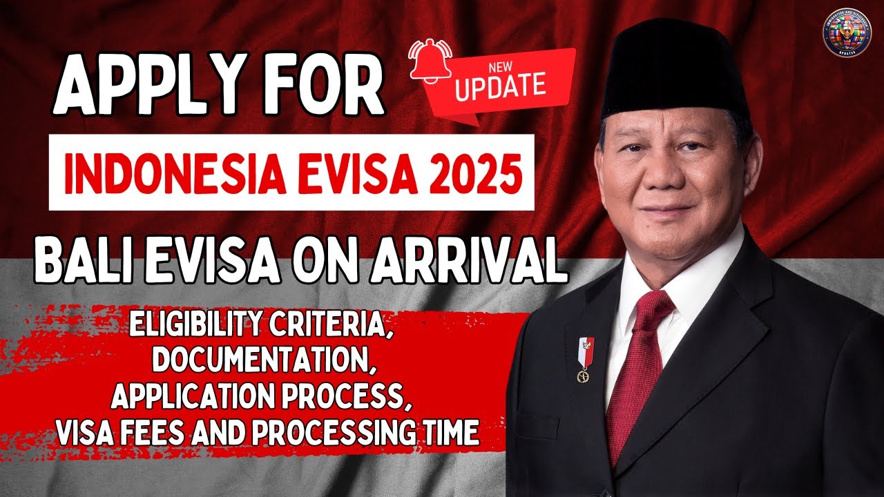 How to Apply for Indonesia eVisa 2025 🇮🇩 | Bali Visa on Arrival Guide