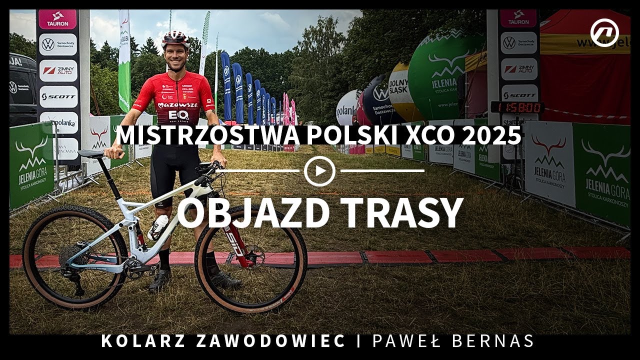 Objazd trasy MP XCO z Mistrzem Polski XCC? Dlaczego Berni wybrał chicken-line zamiast pro-line?