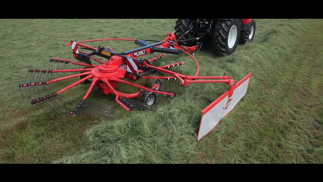 KUHN GA 4431/ 4731/ 5031 & GA 4731 T/ 5031 T - Giro-Andaineurs monorotors portés & traînés