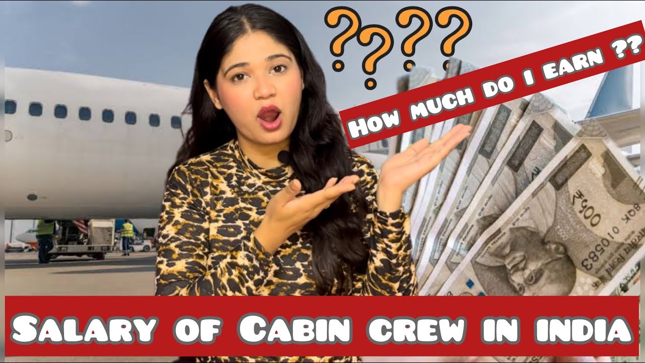 Salary of cabin crew | Airhostess in india | how much do i earn as a cabin crew #cabincrew