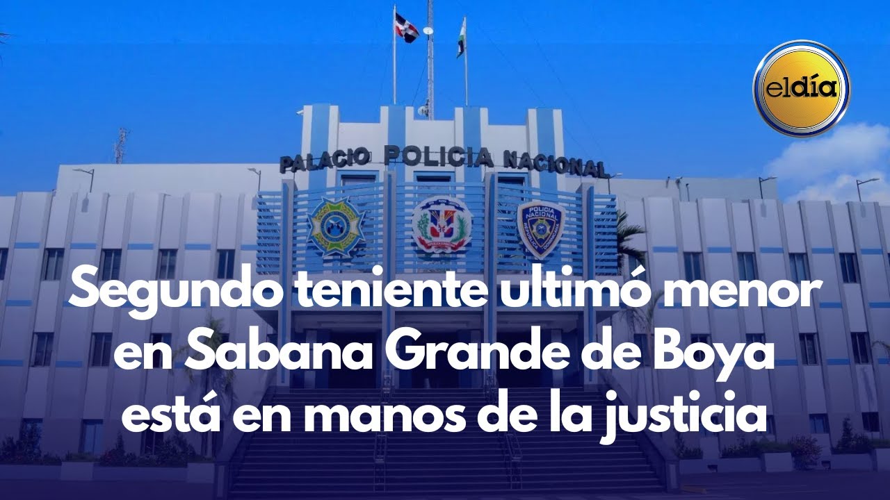 Segundo teniente ultimó menor en Sabana Grande de Boya está en manos de la justicia
