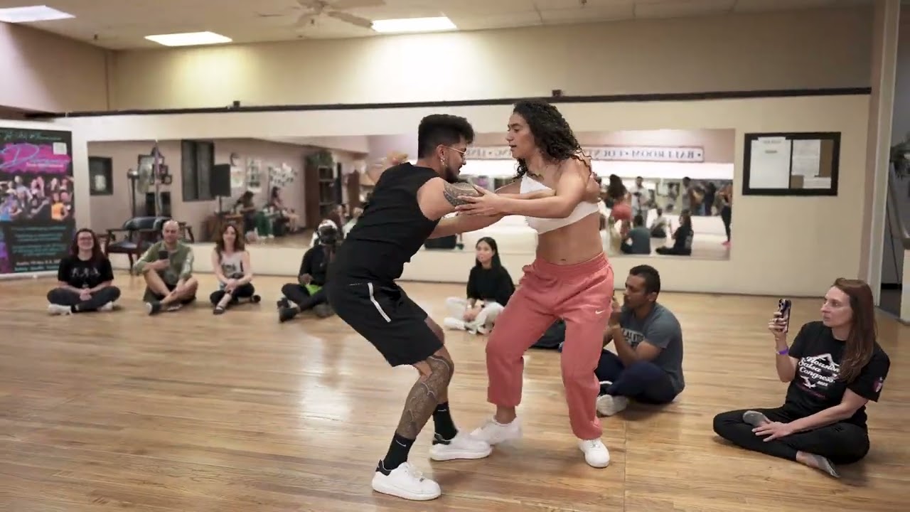 Lambada dance improv | Iago & Vanessa | Dallas Zouk 2023