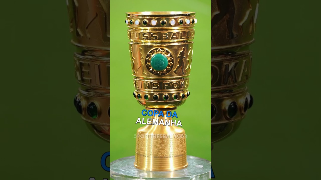 Os TROFÉUS mais BONITOS do Futebol...