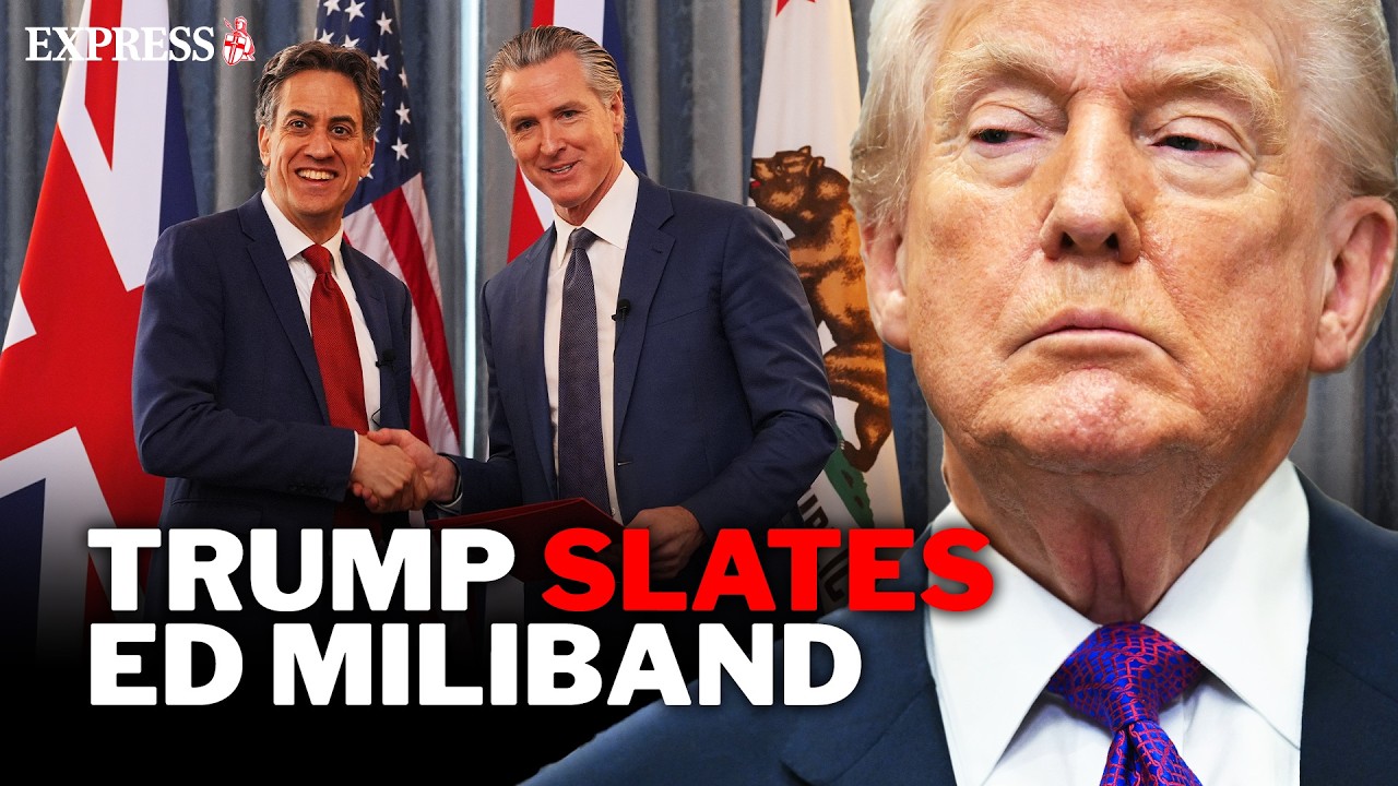 'LOSER!' - Trump takes SCATHING swipe against Ed Miliband's climate pact with US
