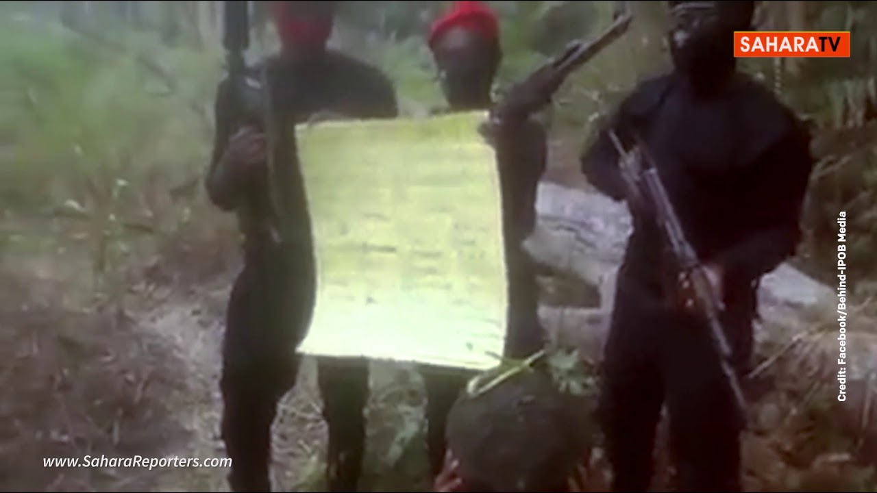 ESN Operatives Brandish AK-47s, Allege South-East Leaders Secretly Collecting Money From Fulani