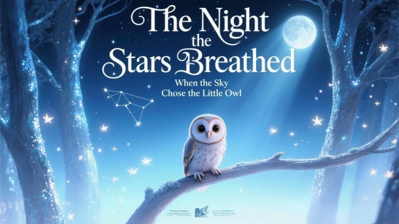 The Owl Who Could Hear Stars Breathing (Soft Fantasy Tale)