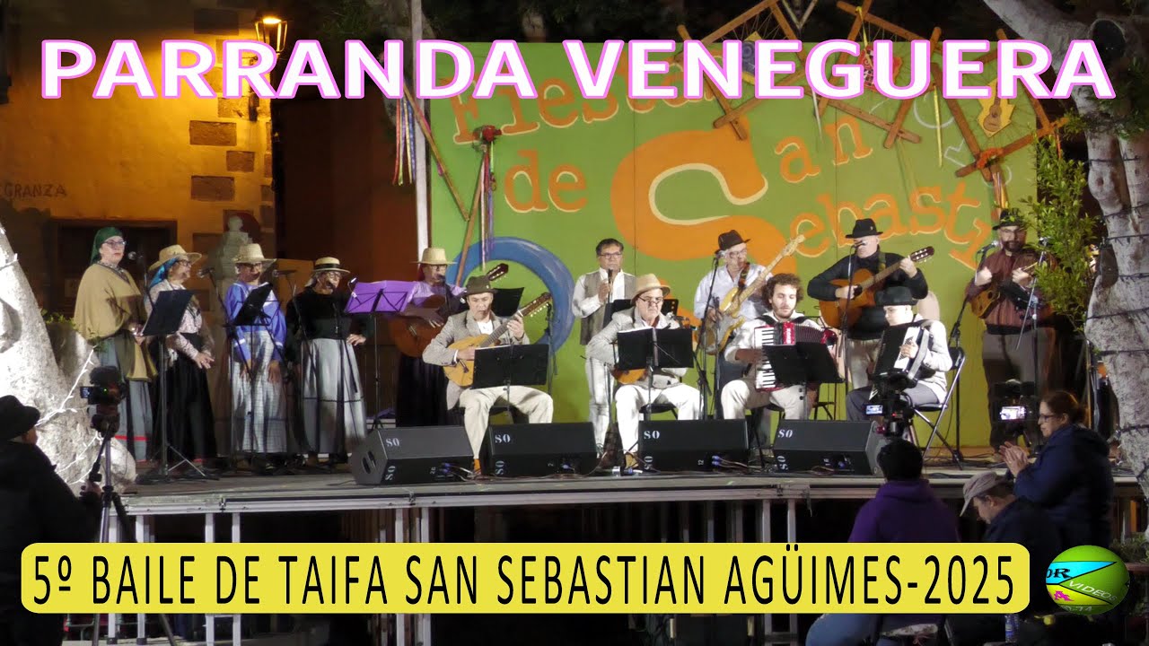 3-PARRANDA DE VENEGUERA(Mogán)-5º BAILE DE TAIFA SAN SEBASTIAN EN AGÜIMES-11-01-2025